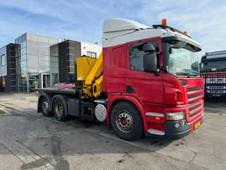Scania P380 6X2 HIAB 288 + REMOTE CONTROL + PLATEAU - Image 9