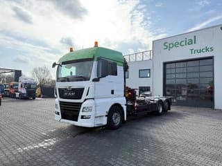 MAN 26.460 6x2-4 LL / Euro 6 / Retarder / + Palfinger PK24001-K C ( Only 1280 crane hours !! ) - Image 3