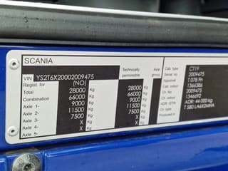 Scania T580 V8 Topline 6x2 - Original Scania Hauber / Torpedo - Manual gearbox - Show truck - Retarder - Image 31