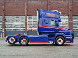 Scania T580 V8 Topline 6x2 - Original Scania Hauber / Torpedo - Manual gearbox - Show truck - Retarder - Image 41