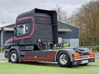 Scania T164-580 V8 Topline 4x2 - Original Torpedo/Hauber - Retarder - 4.70 WB - PTO/Hydraulic - Light bar - Leather seats - Image 6