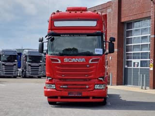 Scania R580 V8 Topline 8x4/4 - 164T GCW - Retarder - PTO/Hydraulics - Night clima - Leather - Image 2