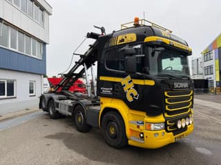 Scania R490 8X2 EURO 6 + H.T.S. 30 TON CABLELIFT - Image 3