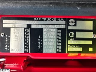DAF XF480 2019 - EURO 6, Standairco, PTO afbeelding 7