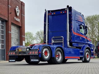 Scania T580 V8 Topline 6x2 - Original Scania Hauber / Torpedo - Manual gearbox - Show truck - Retarder - Image 7