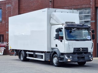 Renault 250 4x2 Box with side doors - Zepro loadlift - Euro 6 - Low KM - Sleepercab - Image 1