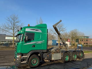 Scania G490 8X4-4 - EURO 6 + MEILLER RK 20 67 HOOK + REMOTE - Image 1