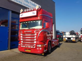 Scania R500 V8 Showtruck Open uitlaat Standairco Retarder - Image 1