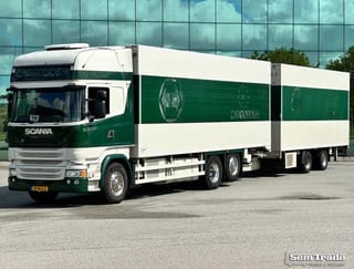 Scania R450 RETARDER VAN BEURDEN ISOLATED BOXES TRS COOLING TAIL LIFT TOP CONDITION NL-COMBi - Image 1
