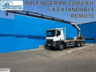 Mercedes-Benz Arocs 2636 6X4, EURO 6, Steel suspension, Palfinger - Image 1