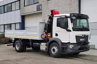 MAN 18.250 BB CH Flatbed with Crane (2 units) - Image 1