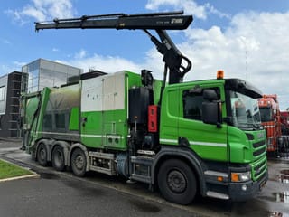 Scania P360 8X2 - HIAB 211BW-3 + FAUN VARIOPRESS - ONLY 198.135 KM - Image 1