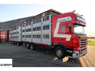 Scania R500 V8 Topline - R500 - 2006 - Pezzaioli Combi - Cattle transport - Image 1