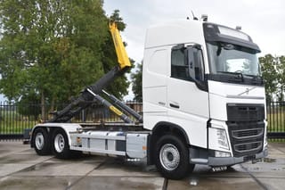 Volvo 460 Globe 6x2*4 - HOOKLIFT - 740 TKM - PARK. AIRCO - WHEELBASE: 480 CM - TOP CONDITION - - Image 1