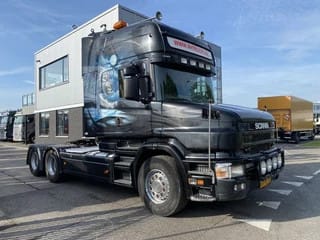 Scania T164-580 V8 6X2 + RETARDER + KIEPHYDRAULIEK - EURO 3 - MANUAL GEAR - Image 1