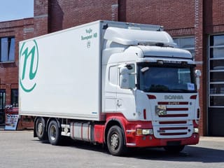 Scania R500 V8 Highline 6x2*4 - Box with side doors - Loadlift - Manual gearbox with retarder - Full air - Steering axle - Image 1
