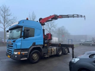 Scania P450 6X2 - EURO 6 + HMF 2620-K5 + REMOTE + LIFT AXLE - Image 1