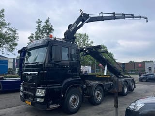 MAN 35.440 8X2-4 + HIAB 220C-5 REMOTE + CABLE LIFT AUTOMATIC - Image 1
