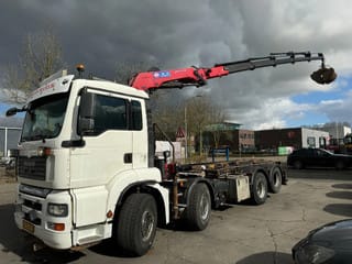MAN 35.440 8X2 - EURO 4 + HMF 2620K-RC 2018! + REMOTE + HYDRAUTO CABLE LIFT + LIFTING AXLE - Image 1