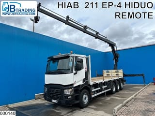 Renault C 430 8X4, EURO 6, HIAB, Remote - Image 1