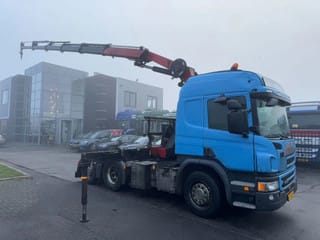 Scania P450 6X2 - EURO 6 + HMF 2620-K5 + REMOTE + LIFT AXLE - Image 1