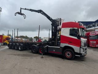 Volvo FH 16.750 EURO 6 6X4 PALFINGER EPSILON + KELBERG TRAILER