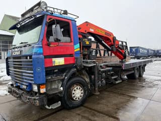 Scania 113 1995 - P113-360 6X4 PALFINGER PK60002 YEAR 2007!! + REMOTE CONTROL afbeelding 13