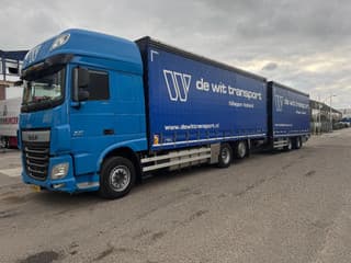 DAF XF 460 6X2 EURO 6 + FLOOR HANGER MOT 07-2026