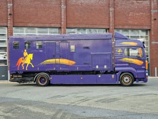 MAN TGA 2008 - 18.360 4x2 - Horse truck + full camper - 4 seats - Loadramp - Automatic gearbox afbeelding 10