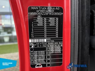 MAN TGX 2015 - 18.480 4x2 ZF Retarder + Standkachel afbeelding 14