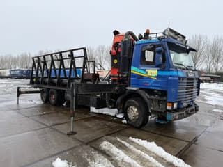 Scania 113 1995 - P113-360 6X4 PALFINGER PK60002 YEAR 2007!! + REMOTE CONTROL afbeelding 14