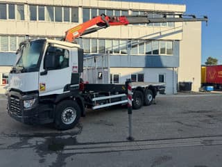Renault C460 6X2 EURO 6 PALFINGER PK33002 + REMOTE CONTROL ENIGINE RUNNING