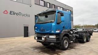 Renault Kerax 520 (PARFAIT ETAT / TRES PROPRE / LAMES / GRAND PONT / BIG HUB) EL24355