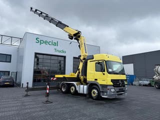 Mercedes-Benz Actros 2544 6x2 / Palfinger PK72002 E / Winch