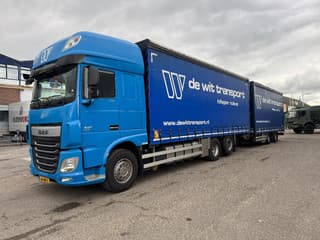DAF XF 460 6X2 EURO 6 + HERTOGHS HANGER